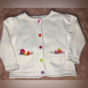 Classic Gymboree 2008 Candy Cardigan sz 12m